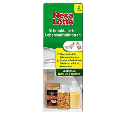 NEXA LOTTE® Schrankfalle für Lebensmittelmotten 2 Stk.