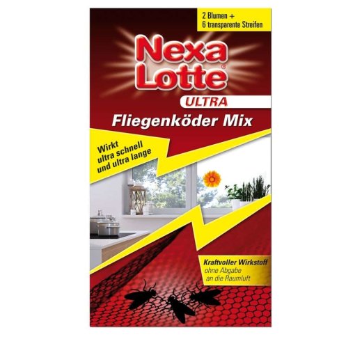 NEXA LOTTE® Ultra Fliegenköder Mix 2 Motivbilder+ 6 Streifen