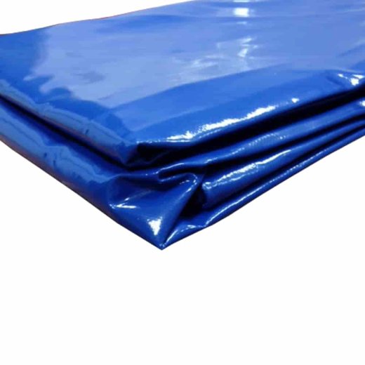 blau 650 g/m² PVC 6 x 8m (48m²) Plane