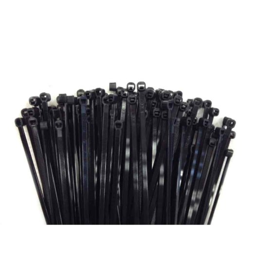 100 Kabelbinder 200x3,6mm schwarz (UV-stabilisiert) PA6.6