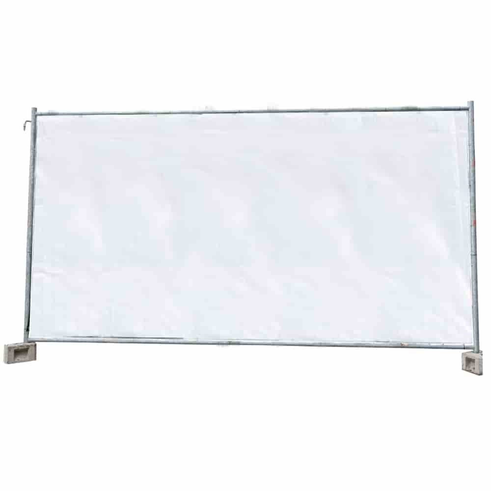 Bauzaunplane 160g/m² 1,76m x 3,41m Farbe wählbar-1