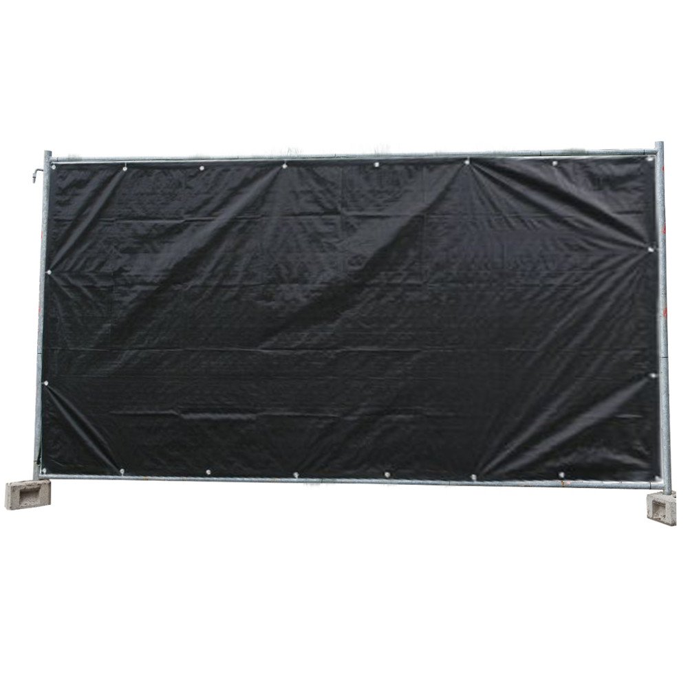 Bauzaunplane 160g/m² 1,76m x 3,41m Farbe wählbar-2