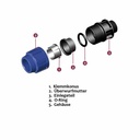 PP PE Rohr Verschraubung Fitting-0