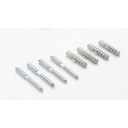 NMC Befestigungsschellen für Aeroline, Montagematerial - Stockschrauben, Ovalschellen, Dübel, DN 20/DN25 PRO, Edelstahl, Größe 3-1