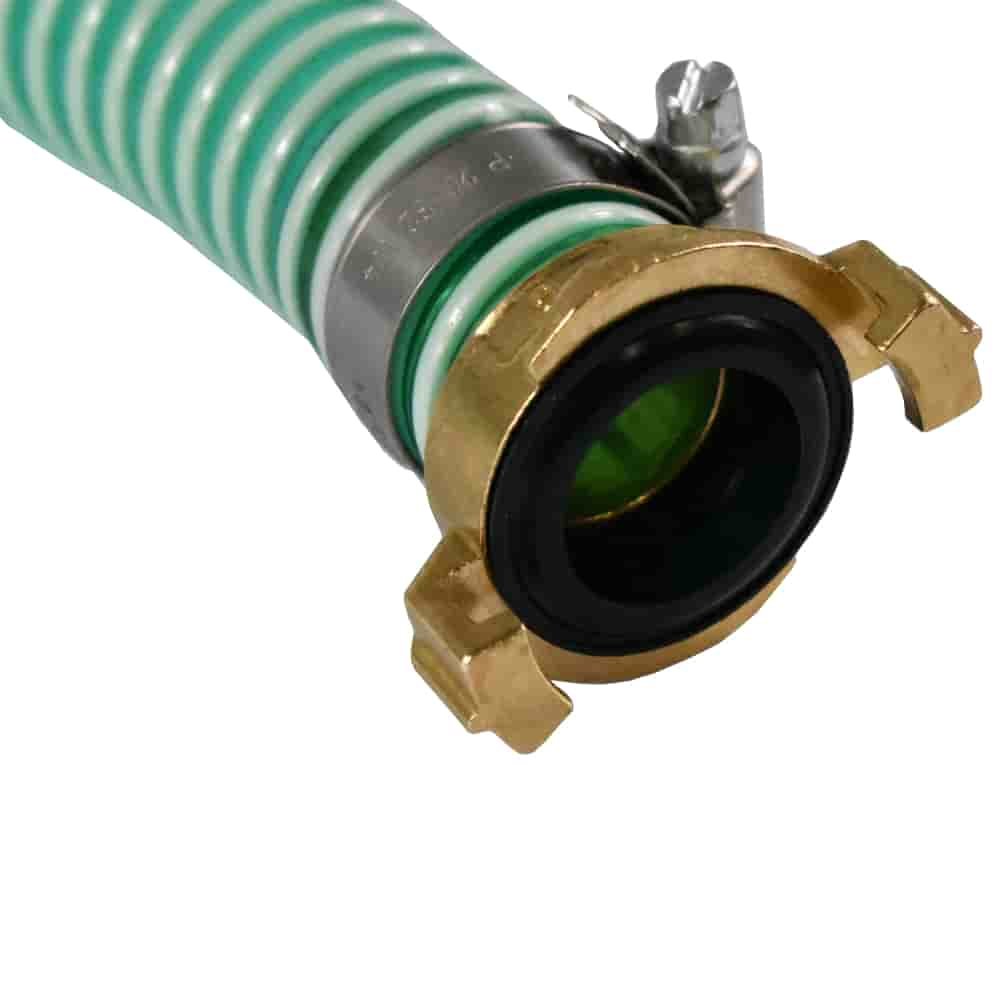 1"/25mm Saug- + Druckschlauch mit Saugkorb, Rückschlagventil + Schnellkupplung-1