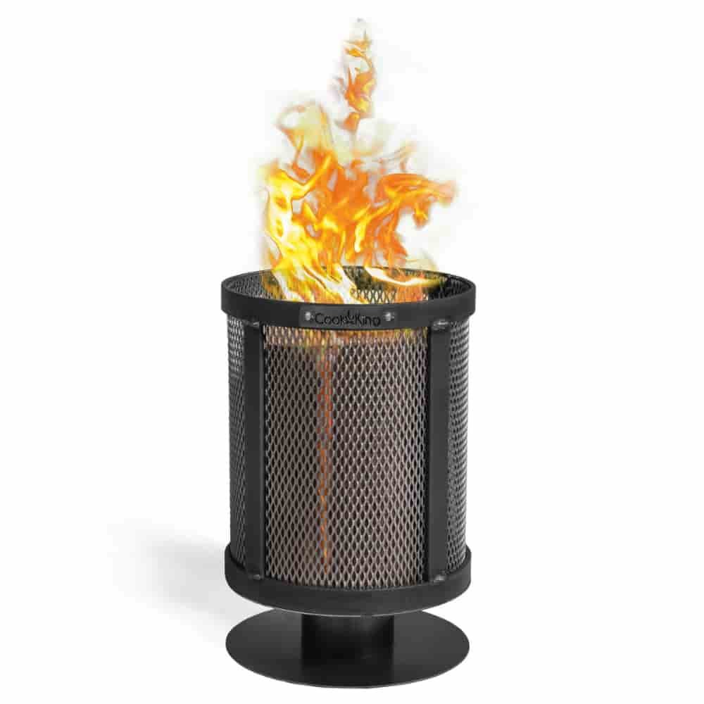 Feuerkorb für Schwedenfeuer „DAKAR“ - aus Naturstahl-0