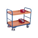Etagenwagen mit 2 Tabletts 250 kg Traglast Typ XL + EasySTOP-0