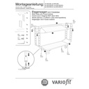 Etagenwagen mit 2 Böden 250 kg Traglast Typ M + EasySTOP-0