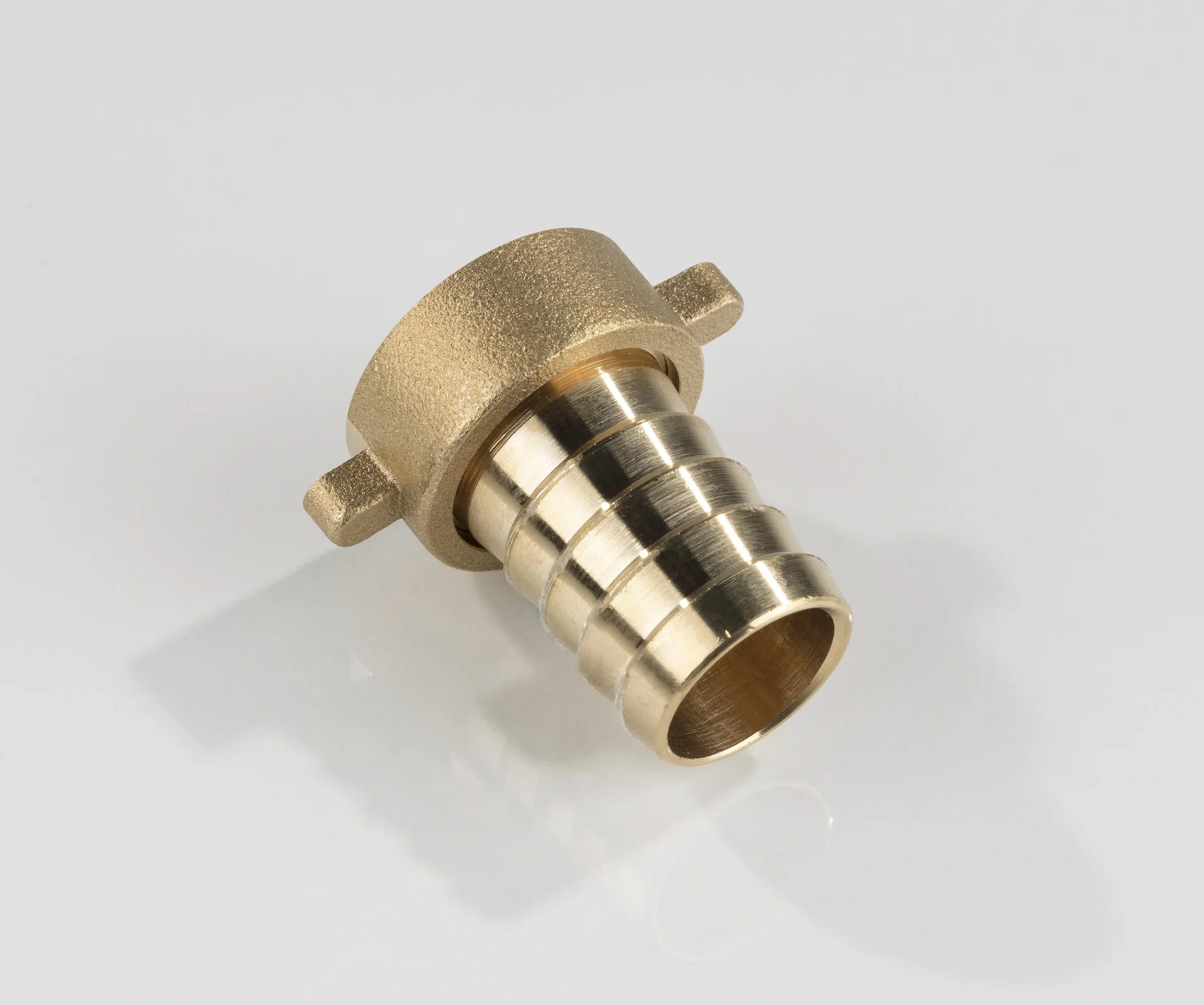 Schlauchverschraubung aus Messing, 3/4" Tülle mit 3/4" Innengewinde - 2