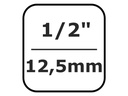 3/4" 6pt Nuss, 56mm Länge SW 34 (4 St.)