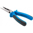 Spitzzange 140mm Flachrundzange mit Schneide DIN ISO 5745 + GS - #190926