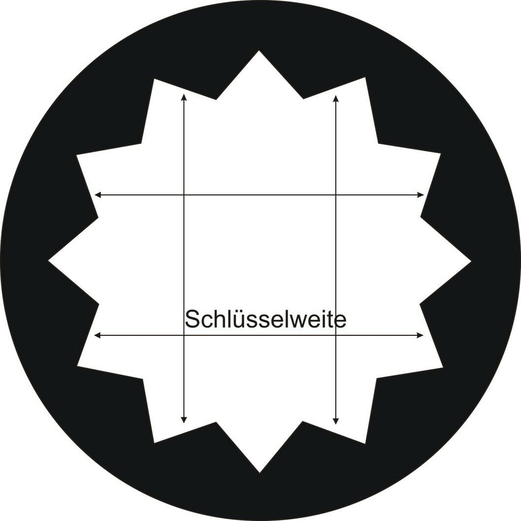 3/8" Gelenk-Glühkerzenschlüssel 12pt SW 10 x 75mm (5 St.)