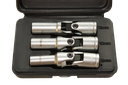 3/8" Gelenk-Glühkerzenschlüssel 12pt SW 8, 10, 12 (mit Box) (5 St.)