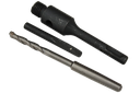 Laser 82 x 100 mm mit SDSplus-Schaft 115mm + Zentrierbohrer (10 St.)