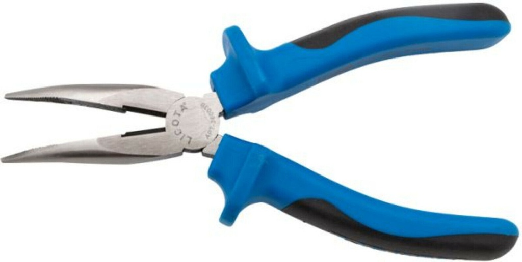 Spitzzange, Flachrundzange, gewinkelt 160mm (12 St.)