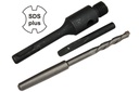 Laser 68 x 135 mm mit SDSplus-Schaft 115mm + Zentrierbohrer (10 St.)