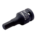 Schlagschrauber Steckschlüssel-Set Cr-Mo 1/2" Innensechskant 6-19mm 8tlg. 78Mm#_3
