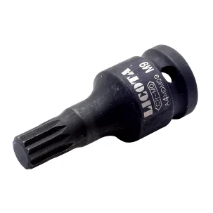 Schlagschrauber-Nuss-Set 1/2" Spline M5 - M18 / L=60mm 8tlg. Cr-Mo (12 St.)#_3