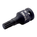 Schlagschrauber-Nuss-Set 1/2" Spline M5 - M18 / L=60mm 8tlg. Cr-Mo (12 St.)#_3