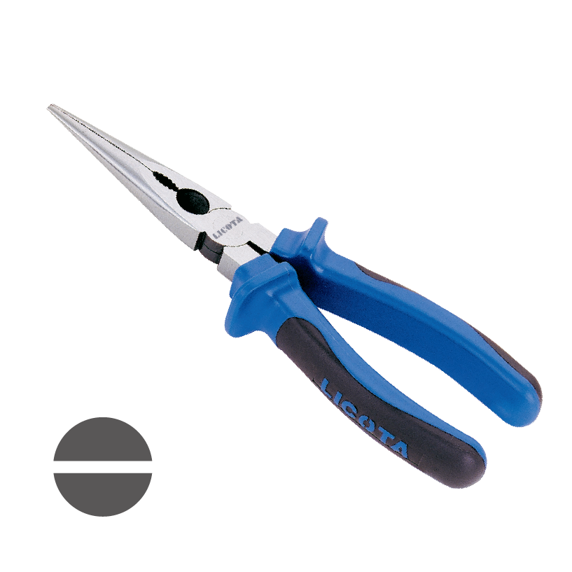 Spitzzange, Flachrundzange 140mm (12 St.)#_3