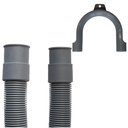 3m Schlauch Anschluss Set (Aquastop+Ablaufschlauch+2Schellen)-5