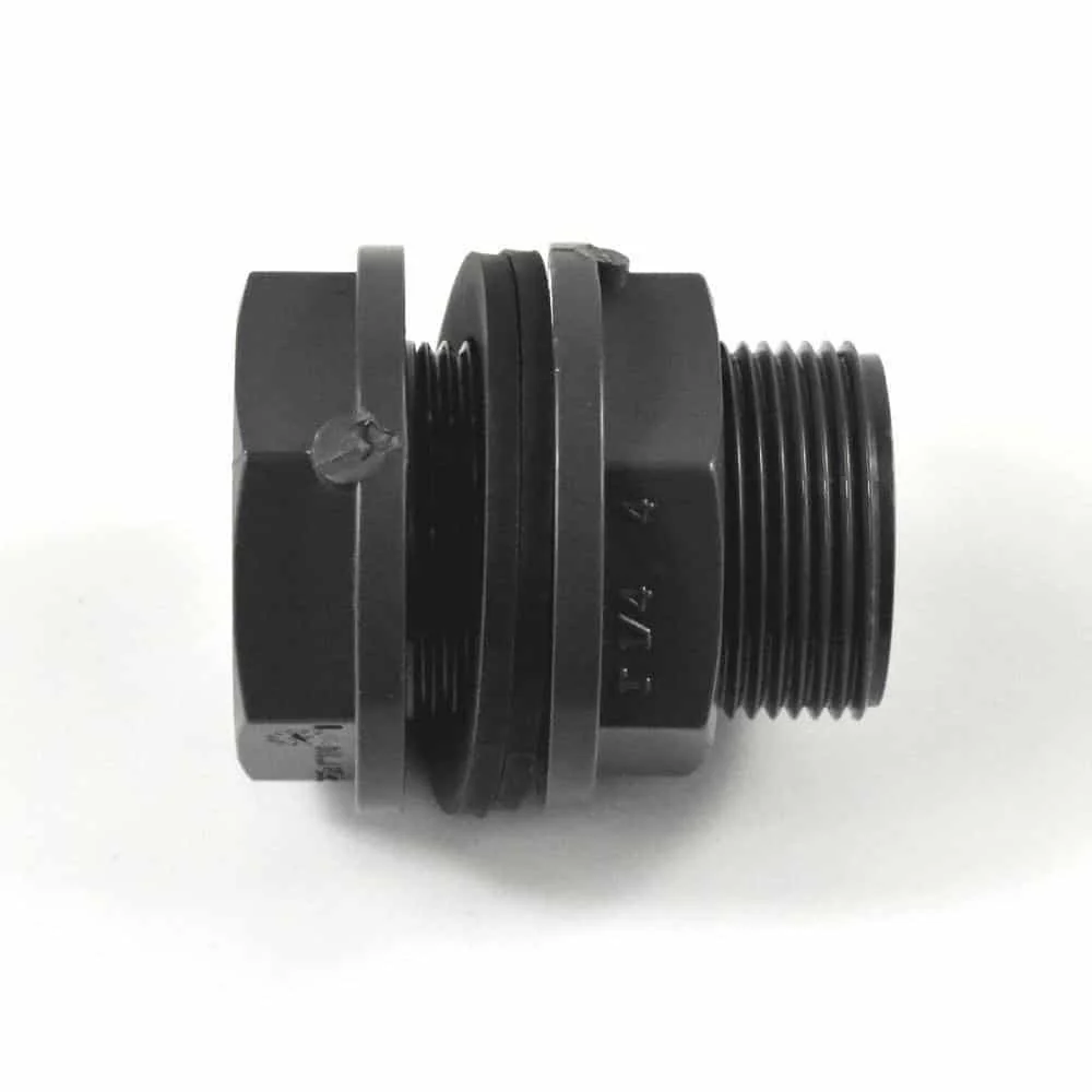 PVC Durchführung Klebemuffe x AG x IG 25 x 1 1/4" x 1" PN10-0