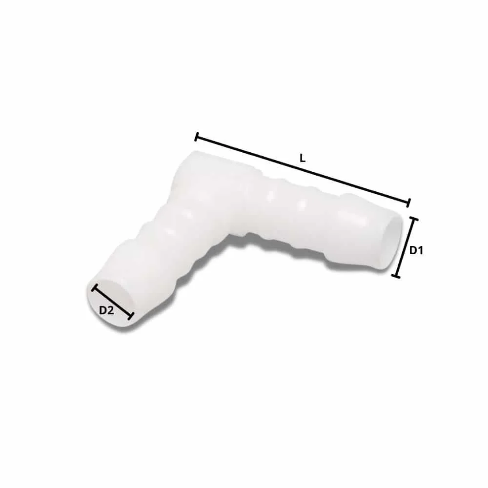 Schlauchverbinder Kunststoff Winkel 90° 19 mm-0