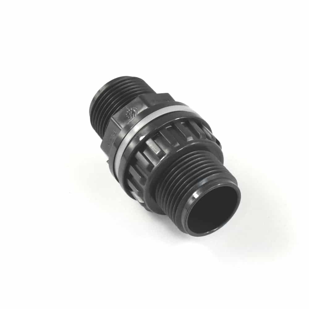 PVC Durchführung Klebemuffe, 25mm, 1 Zoll, PN10 - Boni-Shop