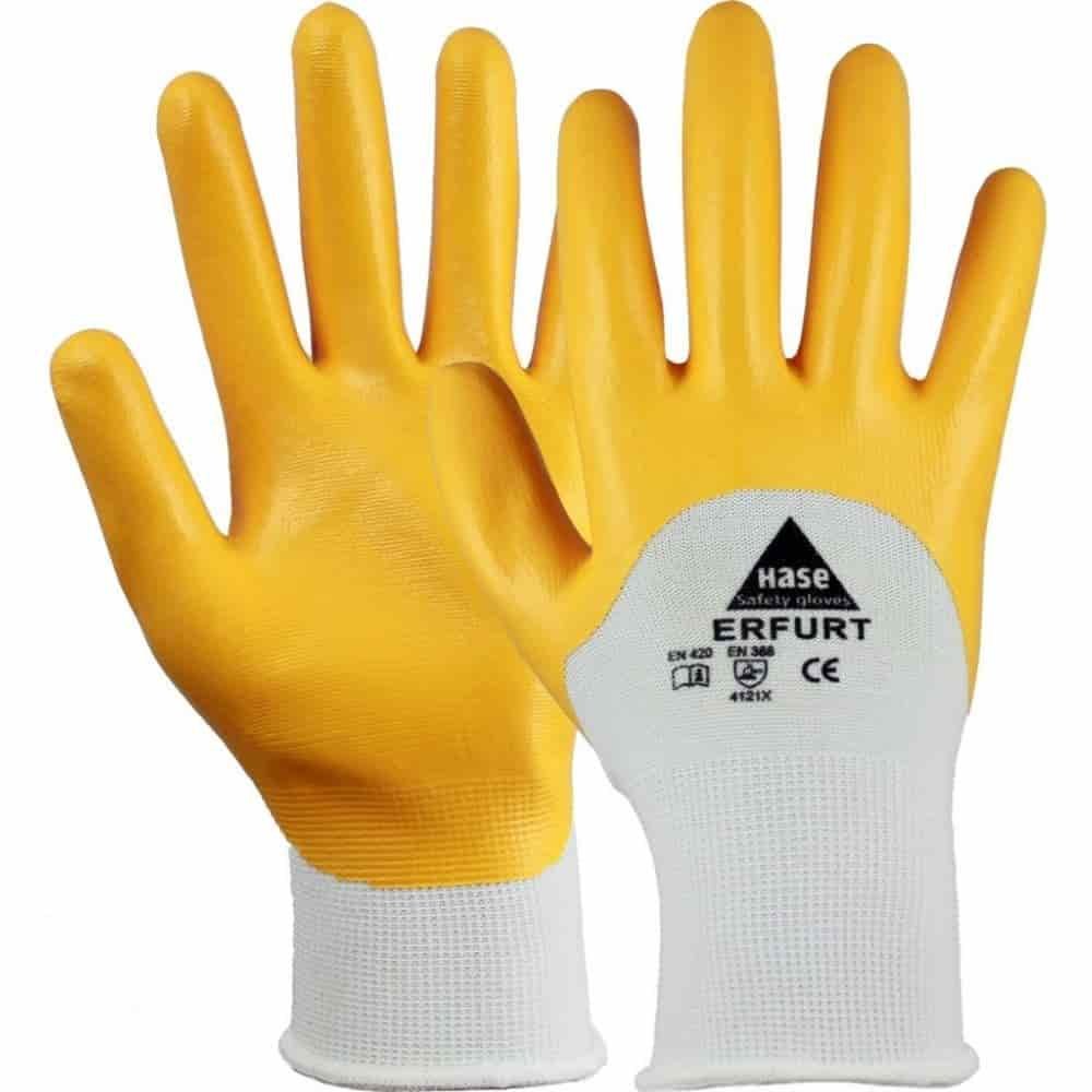 Nitril Arbeitshandschuhe Gr. 11, gelbe Arbeitshandschuhe, -Shop