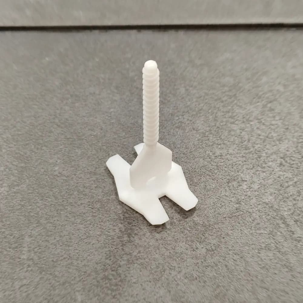 Fliesen Nivelliersystem 2mm, 100 Gewindelaschen, Fliesen Nivellierung