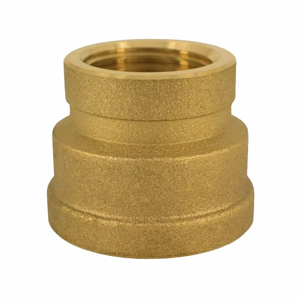 Messing Muffe reduziert, Gewindefitting, 3/4" IG x 3/8" IG Boni-Shop