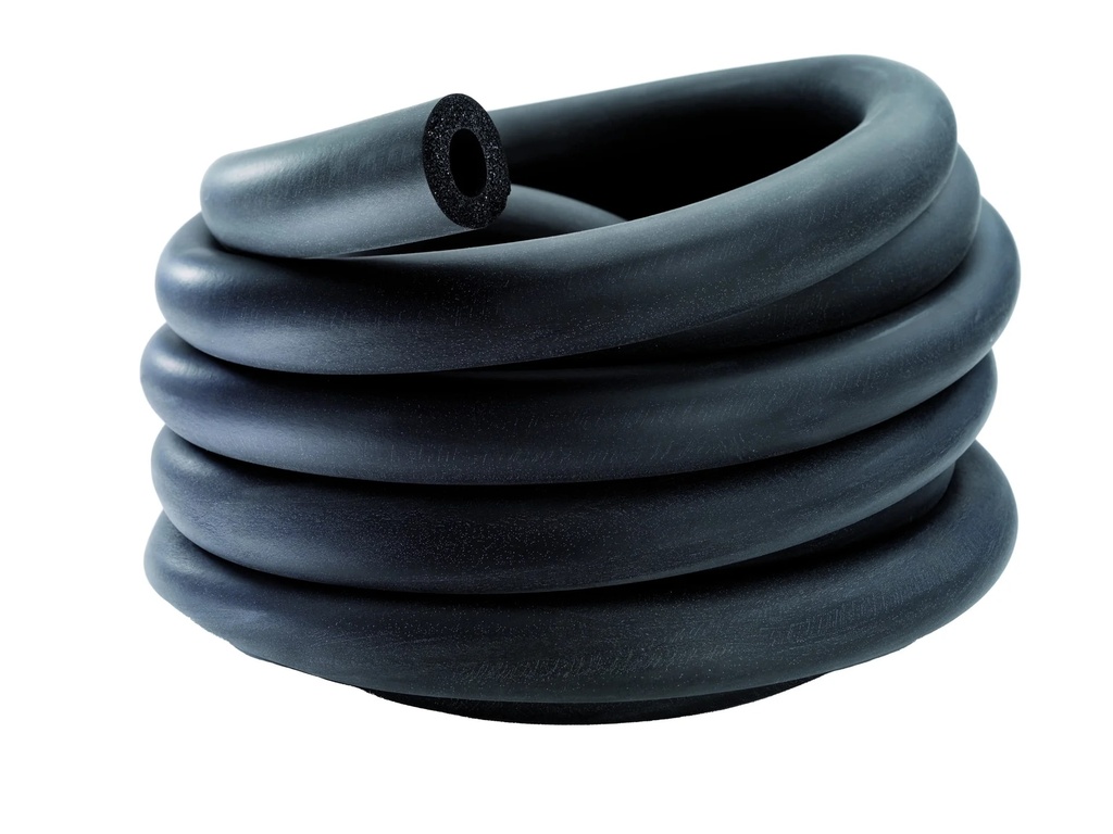 Rohrisolierung INSUL-TUBE Coil aus geschlossenzelligem Schaum auf Kautschukbasis für 8-mm-Rohre, 6 mm Dämmstärke, 48 m, schwarz