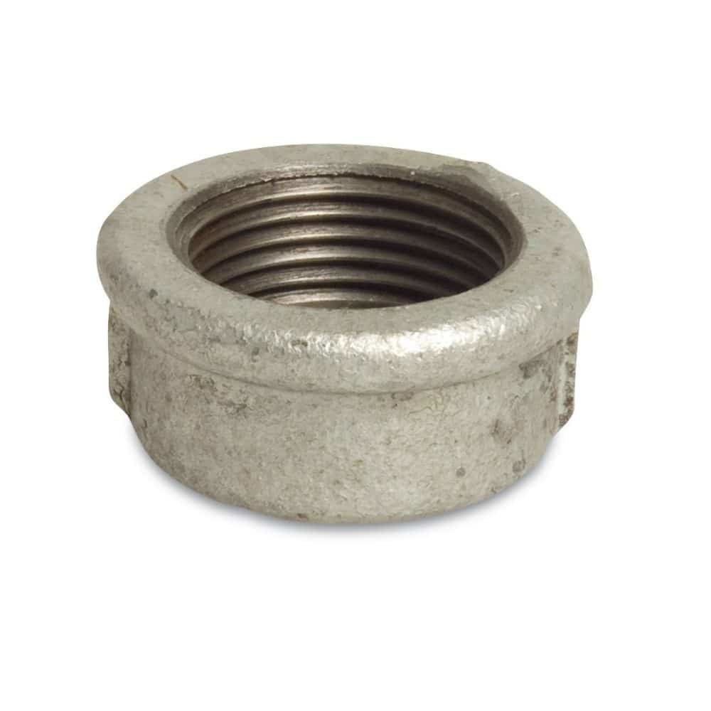 Gewindefitting Temperguss Kappe, 3/8" IG, Tempergussfitting