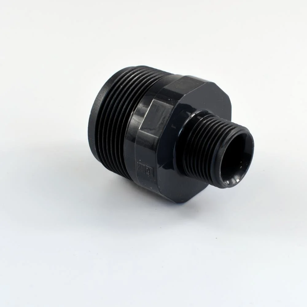 PVC Fittings, Reduziernippel, Doppelnippel, PVC-U AG 1 1/2" x 3/4"