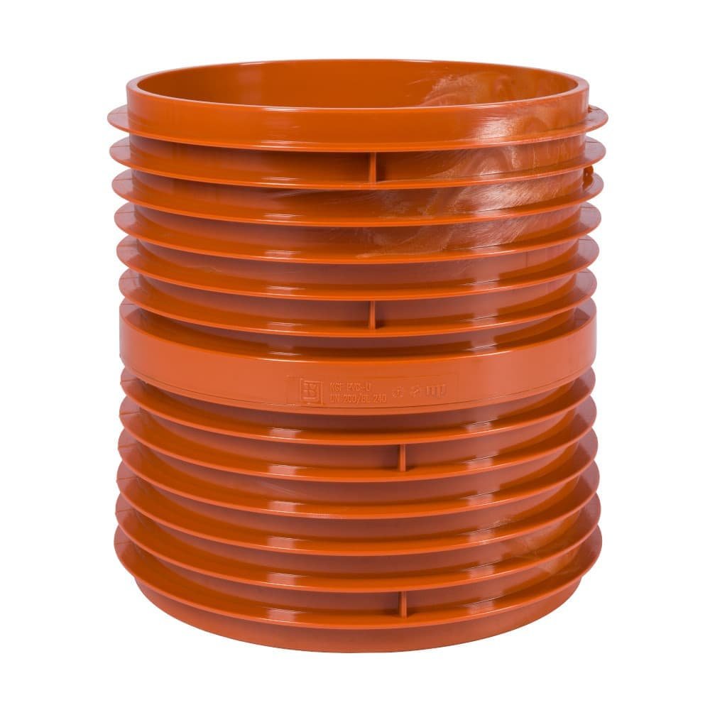 Schachtfutter DN 200, Kanalrohr, KG Rohr, Abwasserrohr