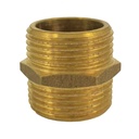 Messing Fitting, Doppelnippel 3/8" AG