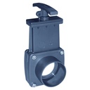 Zugschieber 50mm, PVC Zugschieber, Schieber Teich, Absperrschieber