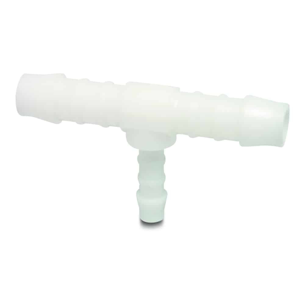 Schlauchverbinder, T-Stück reduziert, Kunststoff, 8 mm x 6 mm x 8 mm