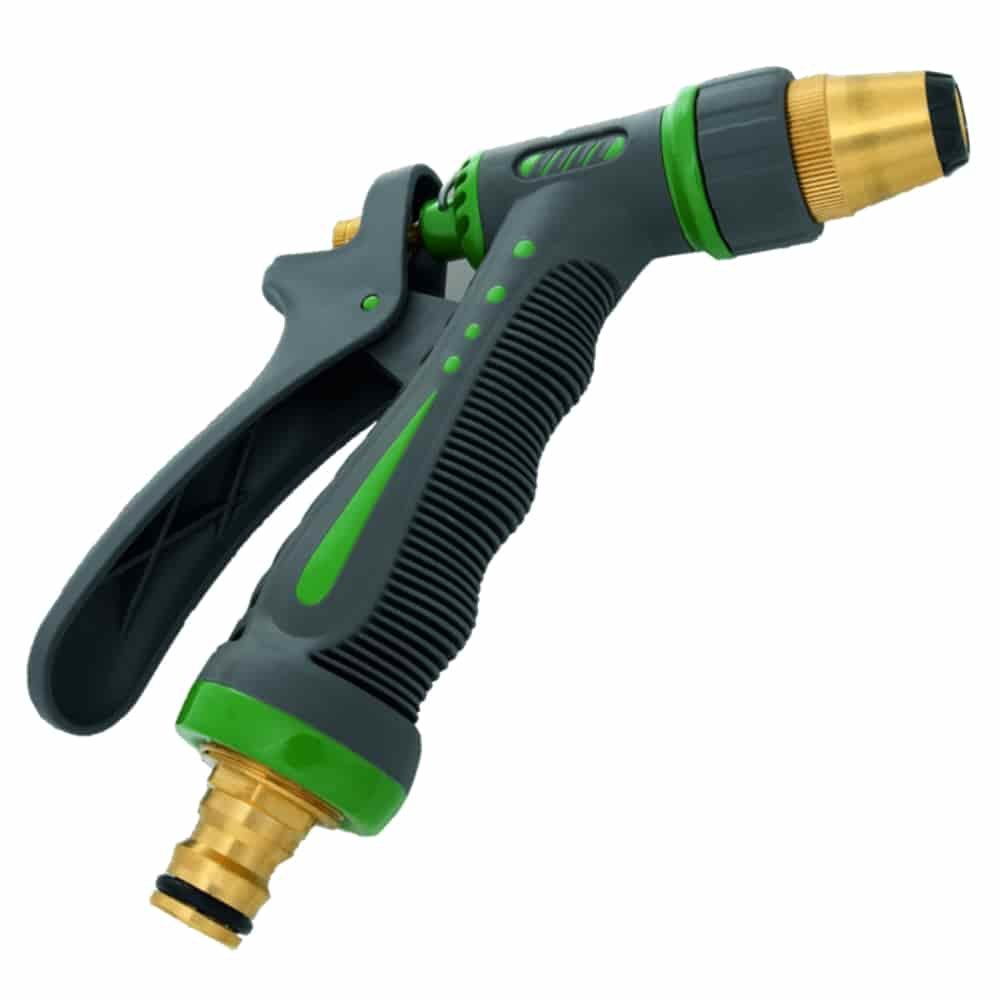 Gartenspritze, Messing Gartenspritze, Gartenspritzpistole Metall, Stecksystem