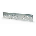 Montageplatte für Fittings, Rohr Befestigungsplatte, 250/48mm