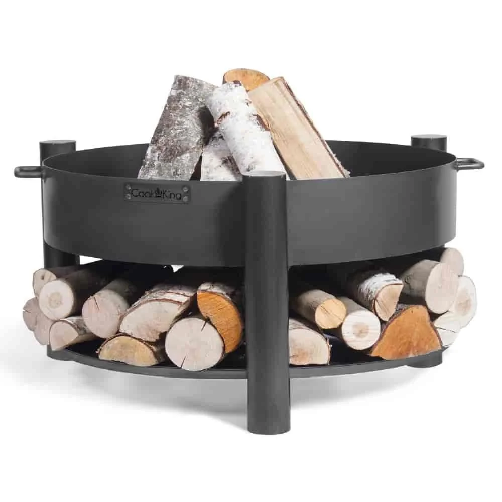 Feuerschale 70 cm, Garten Feuerschale, Naturstahl, handgefertigt