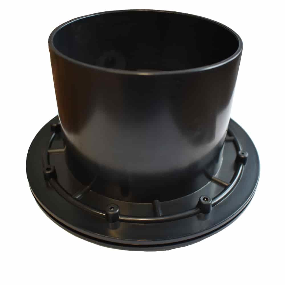 Folienflansch 110 mm, Tankdurchführung, Teichfolie Durchführung