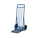 Paketroller 150 kg, mit Schaufel, Transportroller