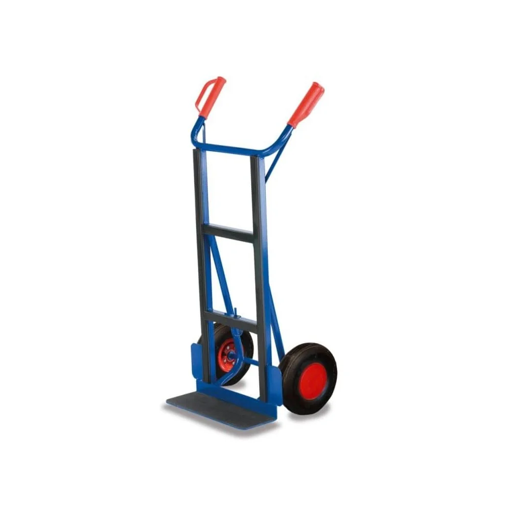 Gerätekarre, Stahlrohrkarre 250 kg, Transportkarre mit Luftbereifung