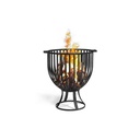 Feuerkorb KATAR aus Naturstahl, 60 cm