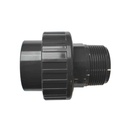 PVC Fittings, Verschraubung 50mm, Klebemuffe, Boni-Shop