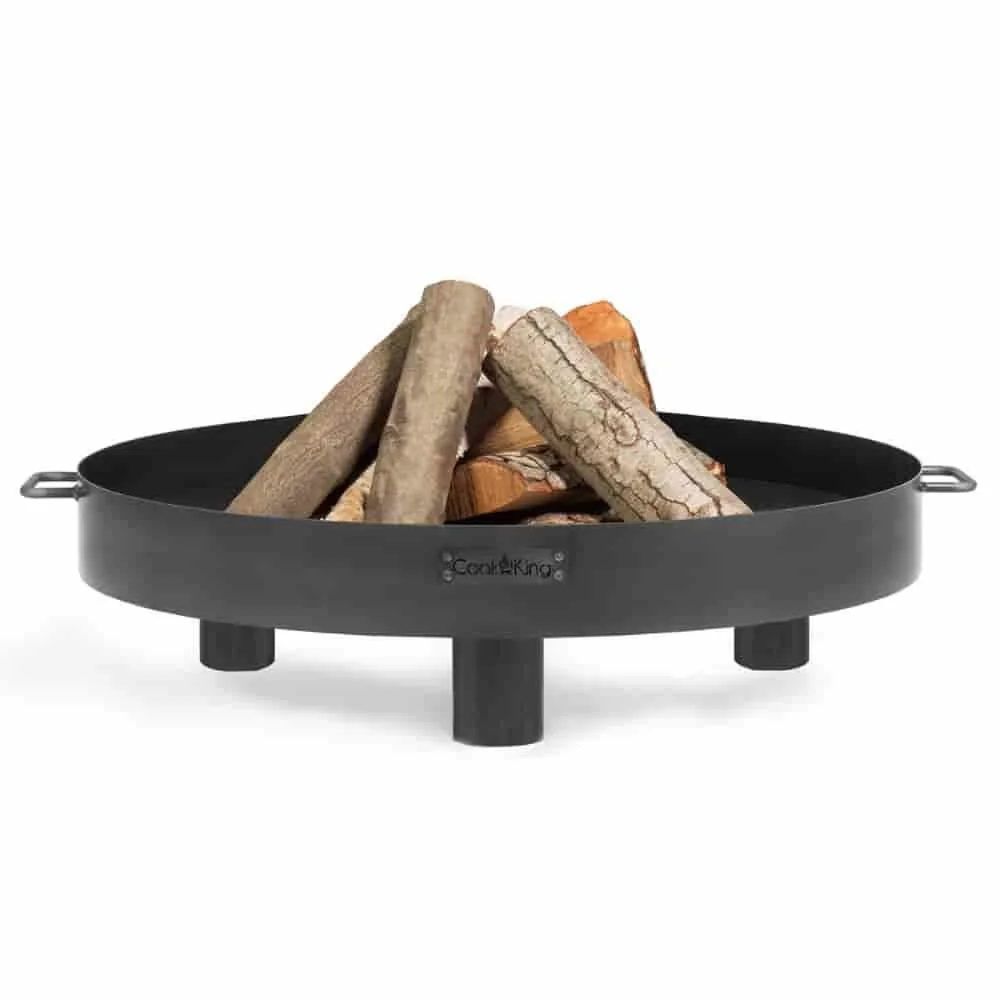 Feuerschale 70 cm, Stahl Feuerschale, Garten, Terrasse, Feuerstelle