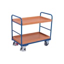Etagenwagen, 2 Tabletts, 250 kg Traglast, Typ XL, EasySTOP