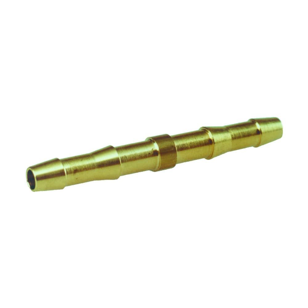 Druckluftverbinder 6mm, Schlauchverbinder, Doppeltülle, Verbinder 6mm