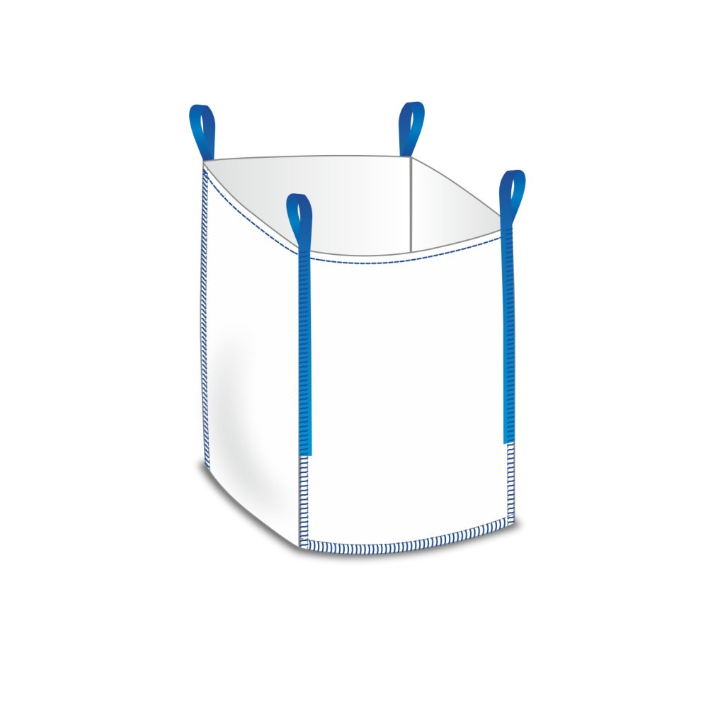 Big Bag 90x90x90, 1500 kg, offen, unbeschichtet